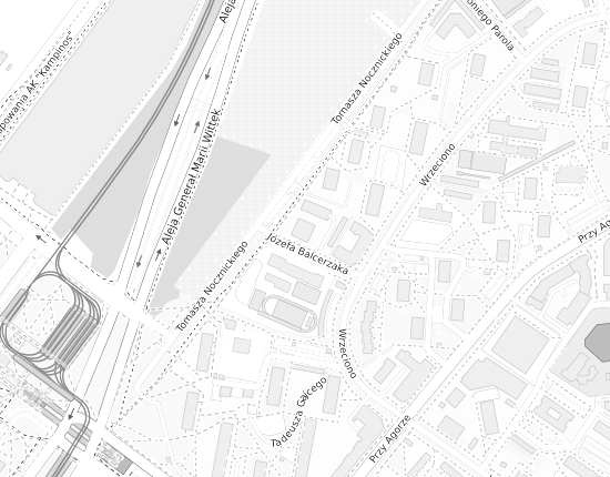 Mapa z adresem organizacji