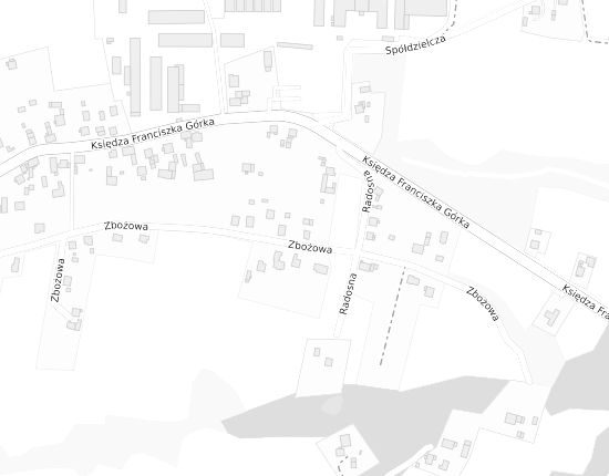 Mapa z adresem organizacji