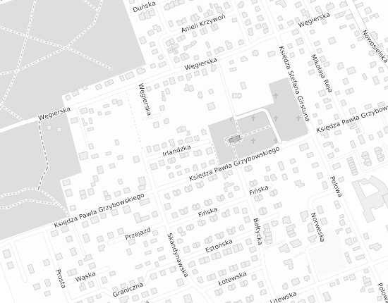 Mapa z adresem organizacji