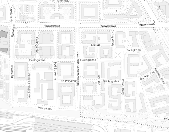 Mapa z adresem organizacji