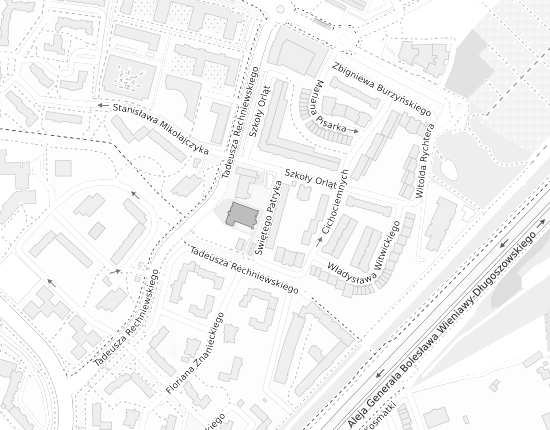 Mapa z adresem organizacji