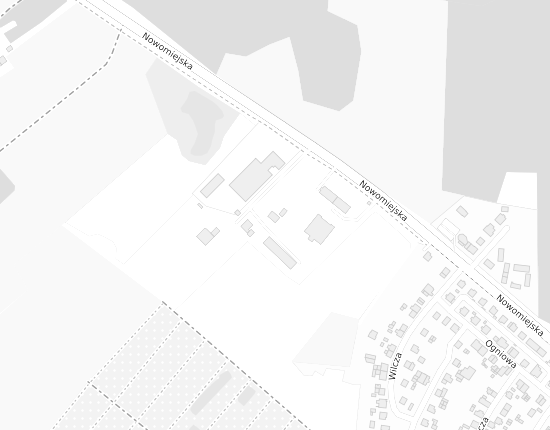 Mapa z adresem organizacji