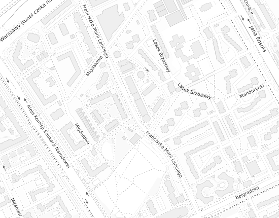 Mapa z adresem organizacji