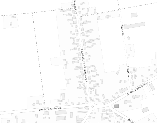 Mapa z adresem organizacji
