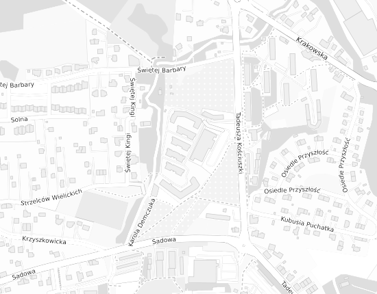 Mapa z adresem organizacji