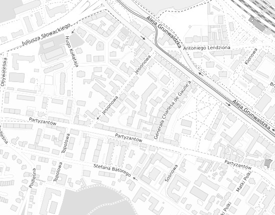 Mapa z adresem organizacji