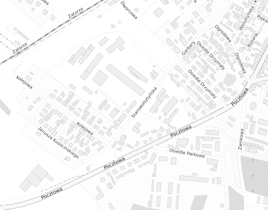 Mapa z adresem organizacji