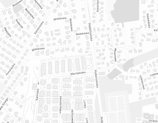 Mapa z adresem organizacji