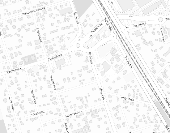 Mapa z adresem organizacji