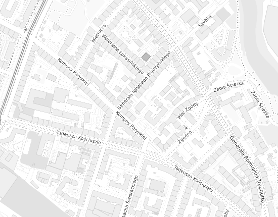 Mapa z adresem organizacji