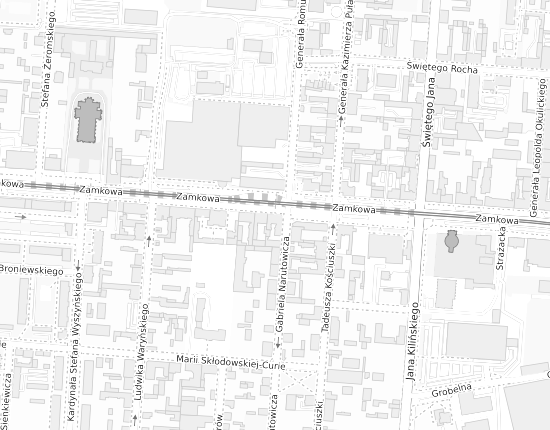 Mapa z adresem organizacji