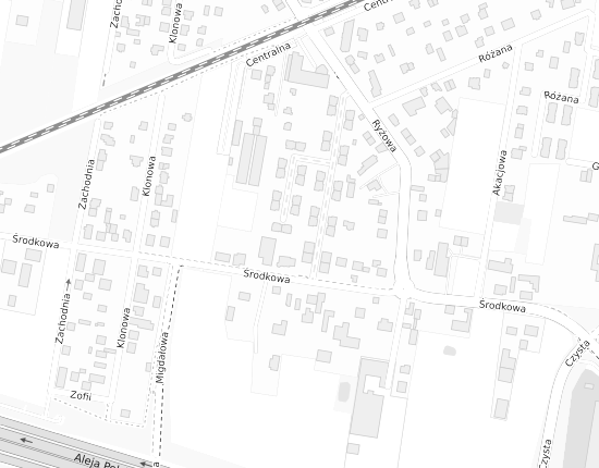 Mapa z adresem organizacji