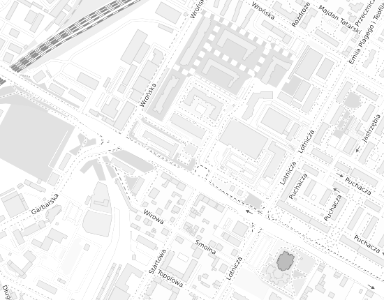 Mapa z adresem organizacji