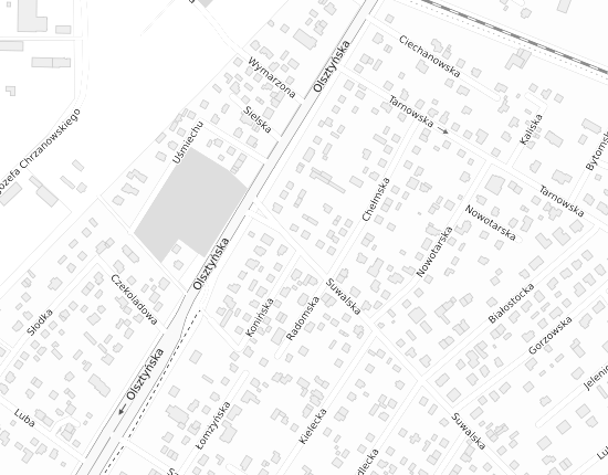 Mapa z adresem organizacji