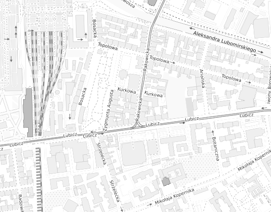 Mapa z adresem organizacji
