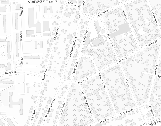 Mapa z adresem organizacji