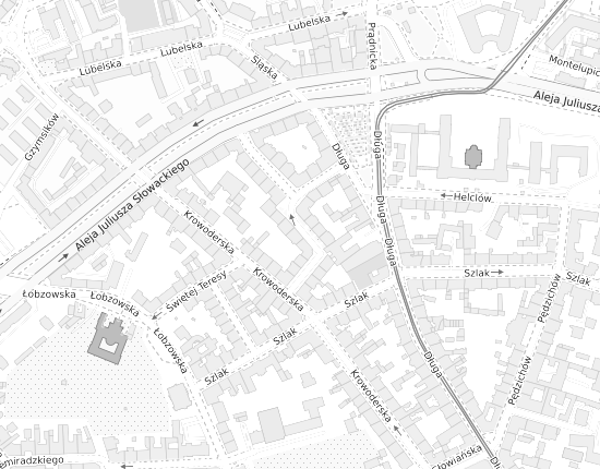 Mapa z adresem organizacji