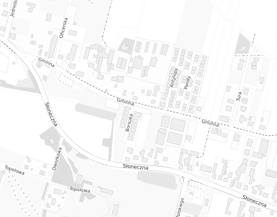 Mapa z adresem organizacji
