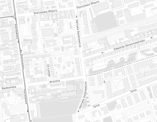 Mapa z adresem organizacji