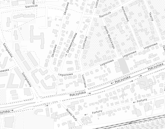 Mapa z adresem organizacji