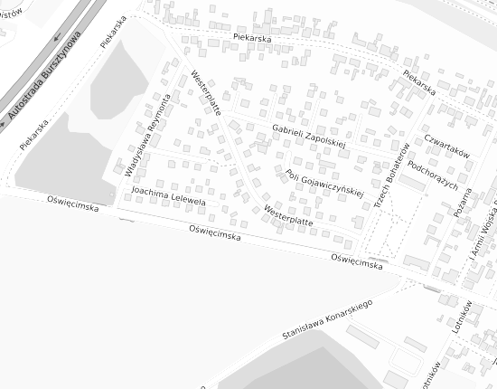 Mapa z adresem organizacji