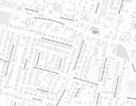 Mapa z adresem organizacji