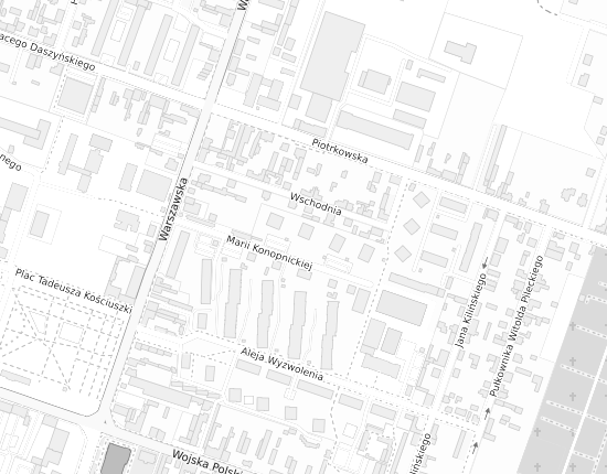 Mapa z adresem organizacji