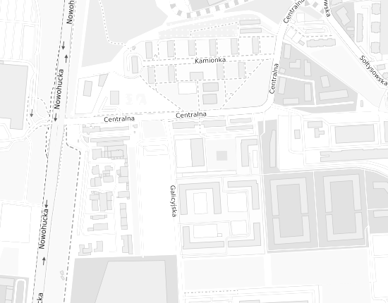 Mapa z adresem organizacji