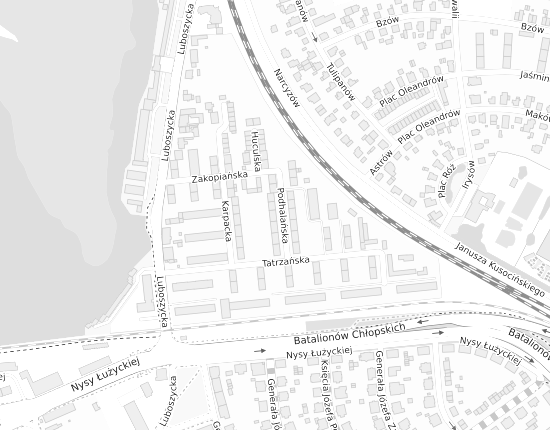 Mapa z adresem organizacji