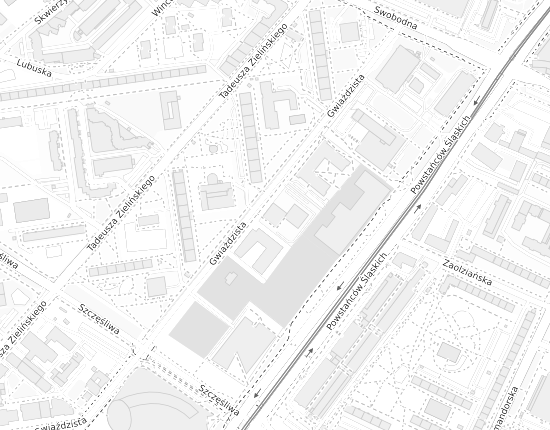 Mapa z adresem organizacji