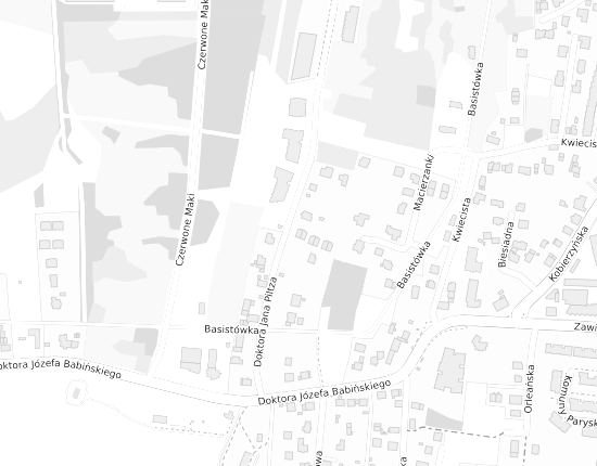 Mapa z adresem organizacji