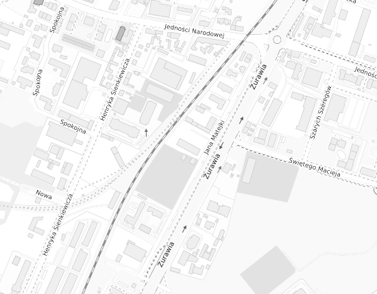 Mapa z adresem organizacji