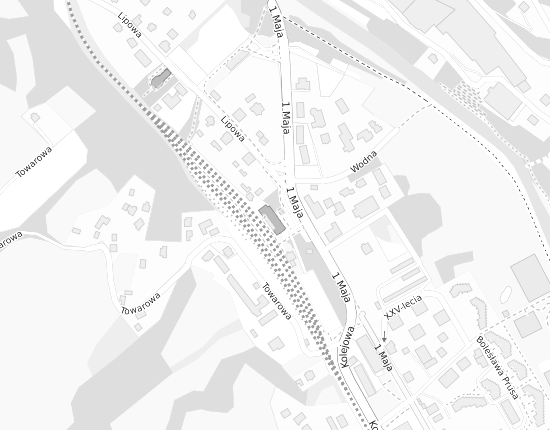 Mapa z adresem organizacji