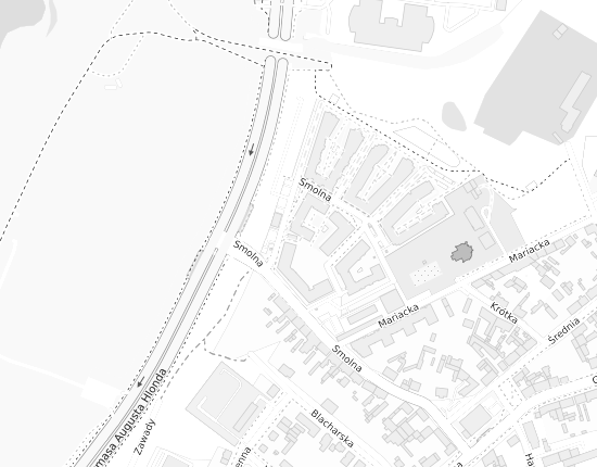Mapa z adresem organizacji