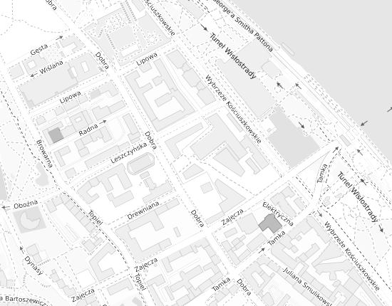 Mapa z adresem organizacji