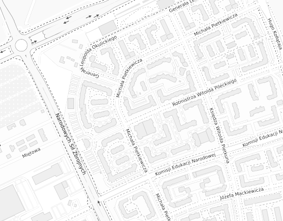 Mapa z adresem organizacji