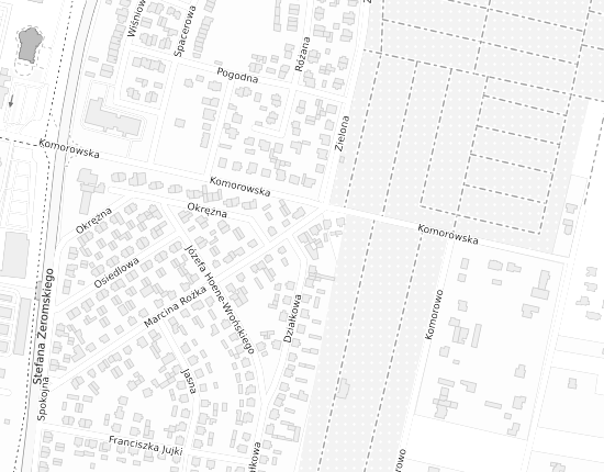 Mapa z adresem organizacji