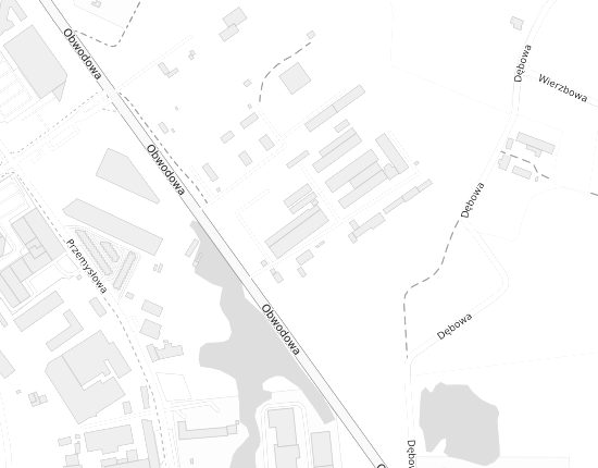 Mapa z adresem organizacji