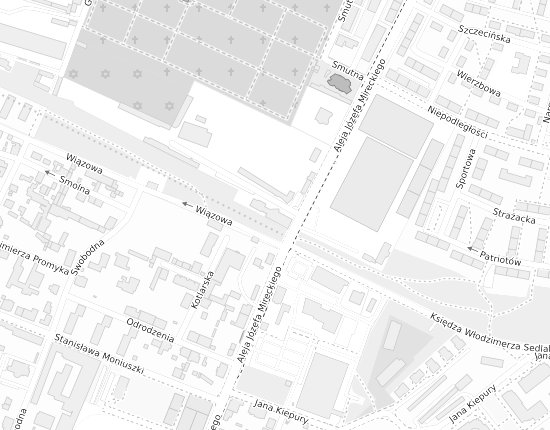 Mapa z adresem organizacji
