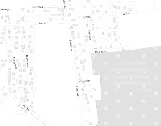 Mapa z adresem organizacji