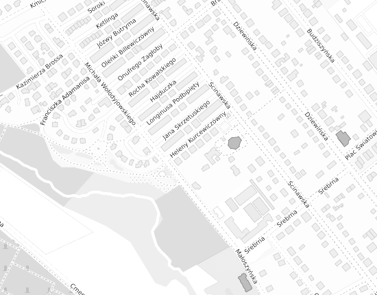 Mapa z adresem organizacji