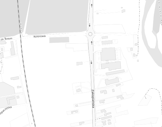 Mapa z adresem organizacji