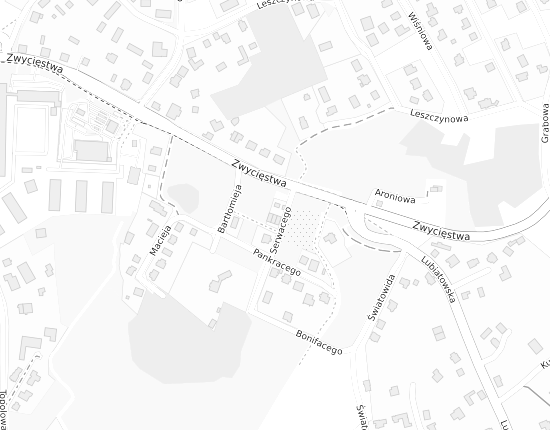 Mapa z adresem organizacji