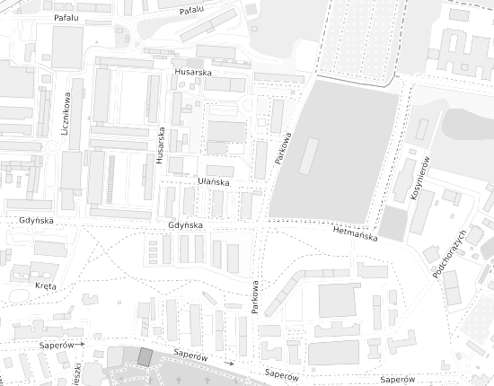 Mapa z adresem organizacji