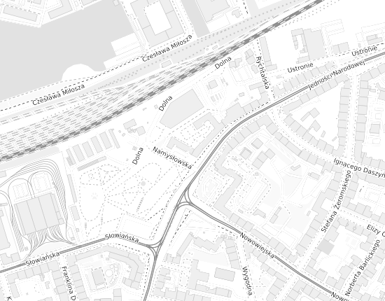 Mapa z adresem organizacji