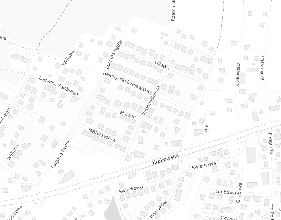 Mapa z adresem organizacji