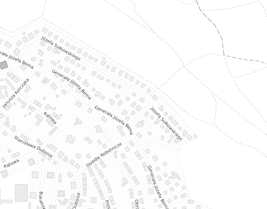 Mapa z adresem organizacji