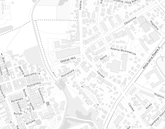 Mapa z adresem organizacji
