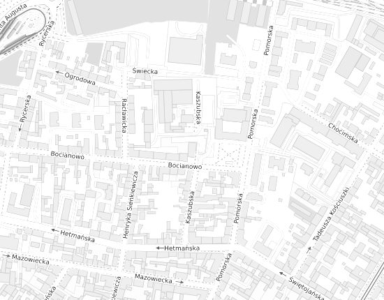 Mapa z adresem organizacji