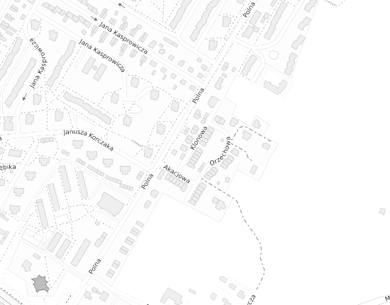 Mapa z adresem organizacji